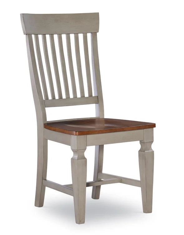 Slat Back Traditional Dining Chair