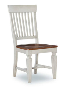 Slat Back Traditional Dining Chair
